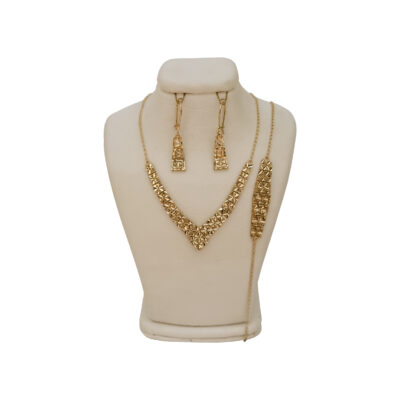 سرویس طلا تراش طرح گل